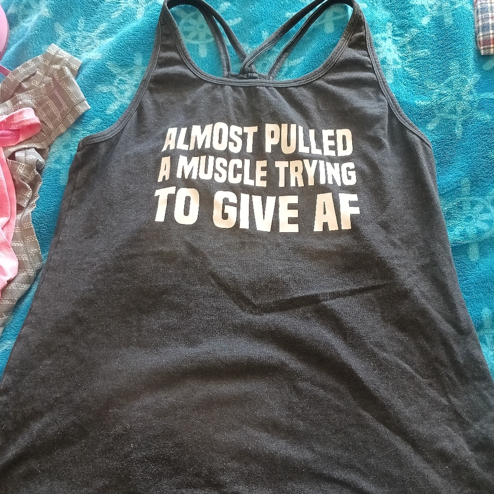 Women's CVG Charcoal Graphic Tank Top